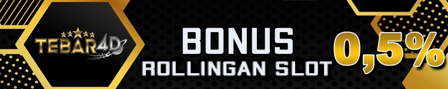 BONUS ROLLINGAN SLOT DAN TEMBAK IKAN 0.5%